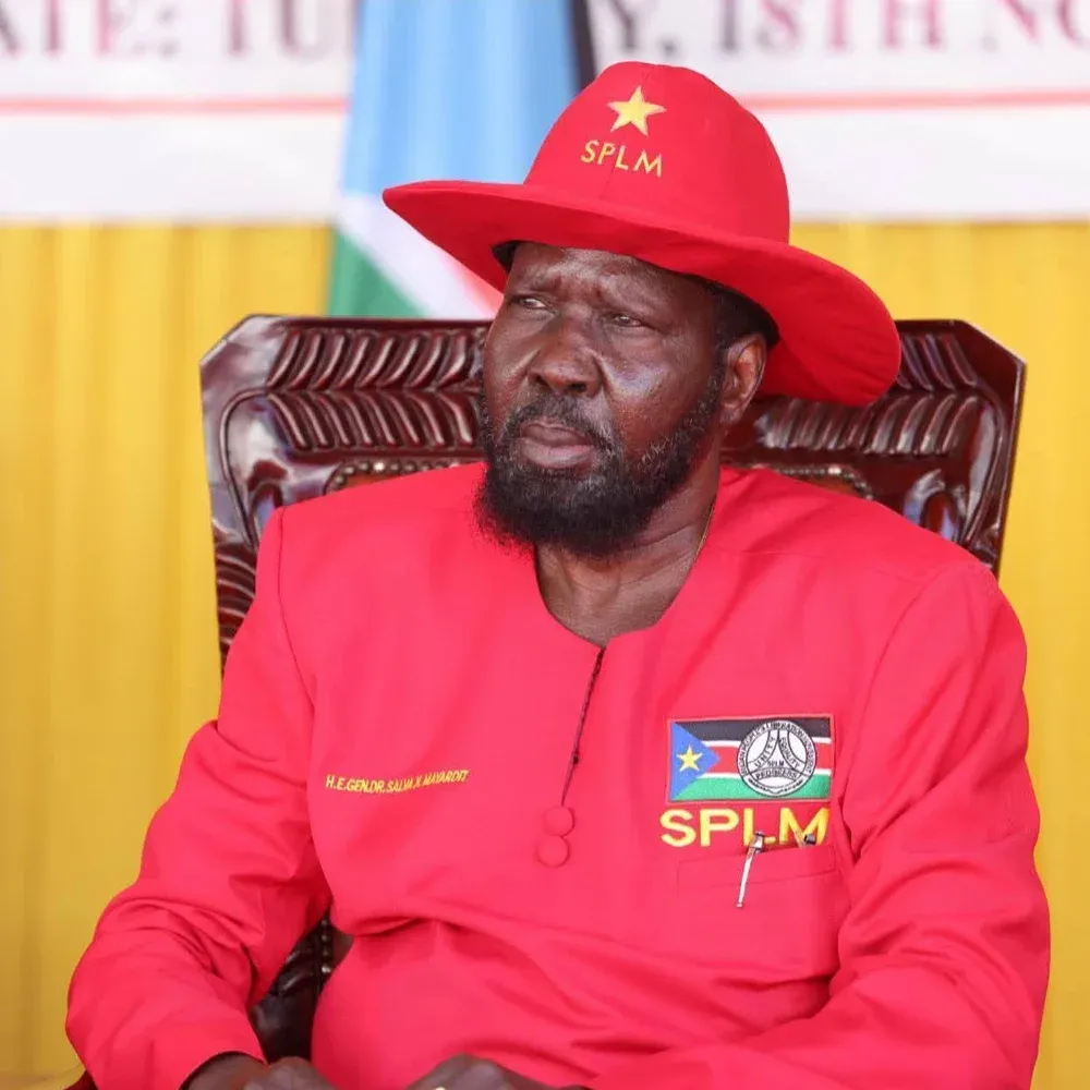 Cde Salva Kiir Mayardit, Chairman of the SPLM