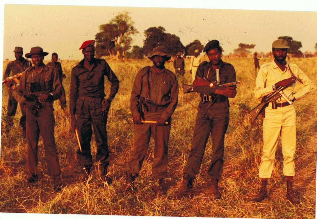 Early SPLA fighters, founding years