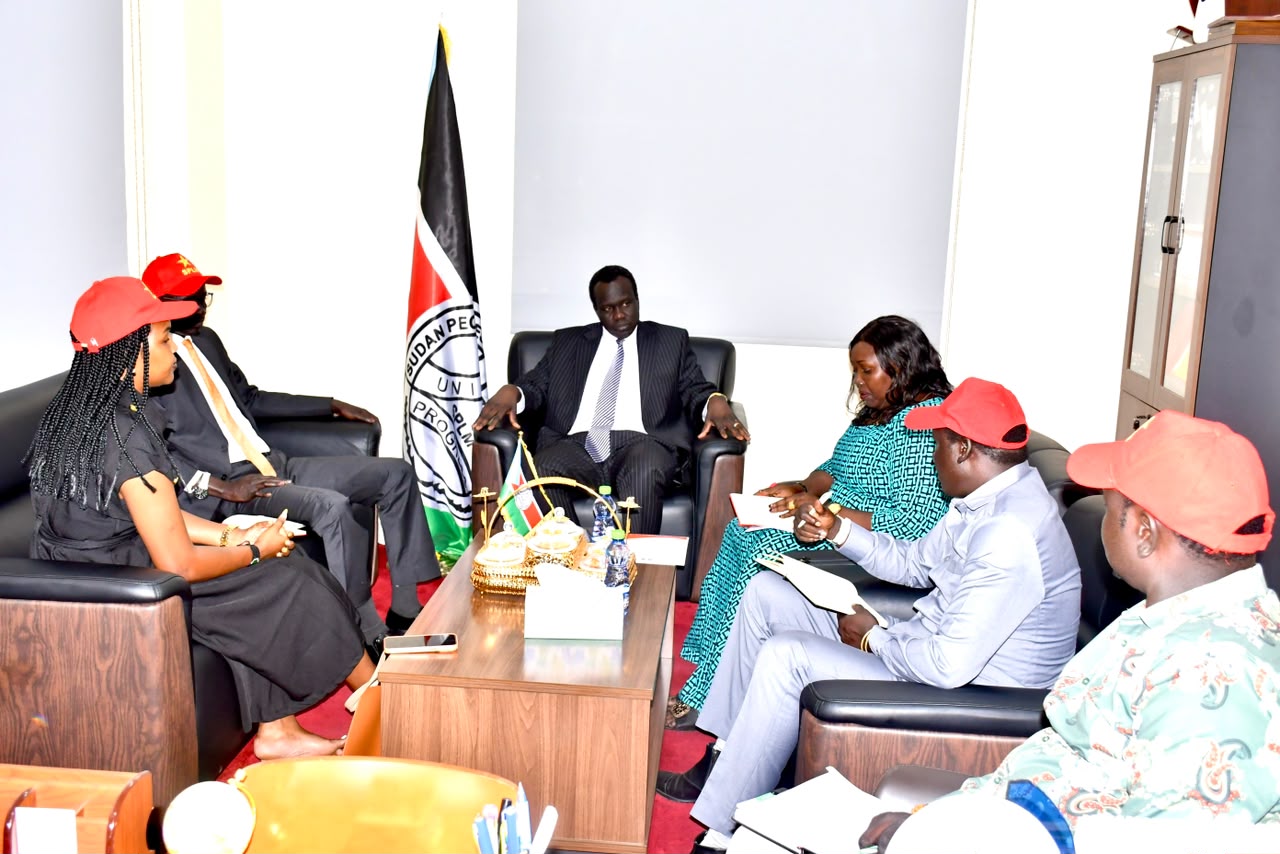 SPLM SG Welcomes National Youth League Delegation to Advance Grassroots Mobilization and Electoral Readiness
