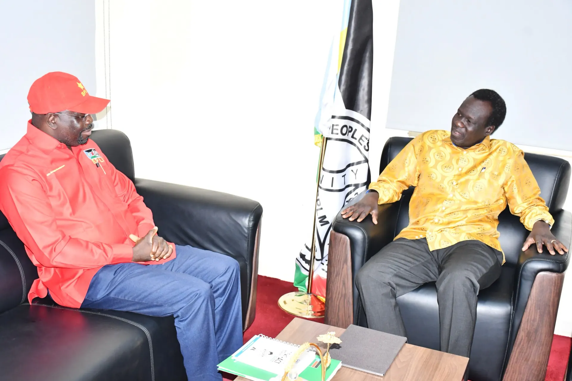 SPLM SG MEETS WESTERN EQUATORIA STATE  SPLM CHAIRPERSON TO ASSESS PARTY READINESS FOR THE UPCOMING CONGRESSES